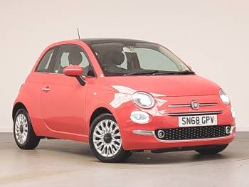 2018 (68) Fiat 500 1.2 Lounge 3dr