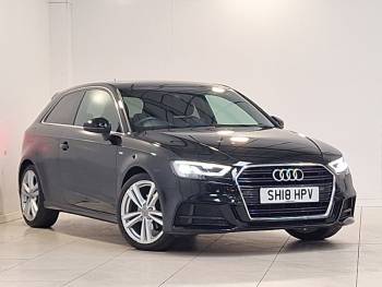 2018 (18) Audi A3 1.5 TFSI S Line 3dr S Tronic
