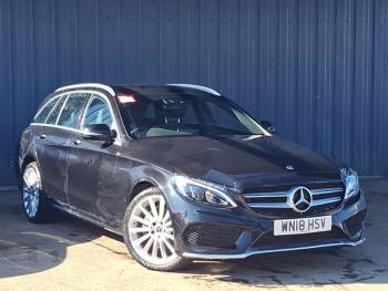 2018 (18) Mercedes-Benz C Class C220d 4Matic AMG Line 5dr Auto
