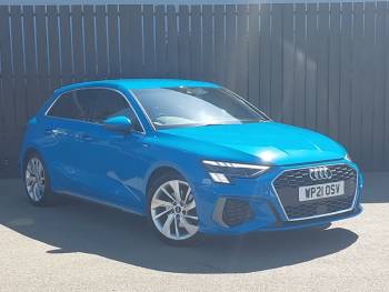 2021 (21) Audi A3 35 TFSI S Line 5dr S Tronic [Comfort+Sound]