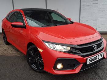 2018 (68) Honda Civic 1.0 VTEC Turbo 126 EX 5dr CVT