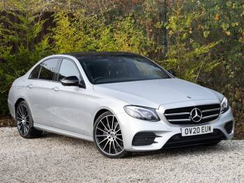 2020 (20) Mercedes-Benz E Class E220d AMG Line Night Edition Prem + 4dr 9G-Tronic