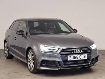 2018 (68) Audi A3 30 TFSI 116 Black Edition 5dr
