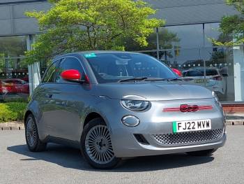2022 (22) Fiat 500 70kW Red 24kWh 3dr Auto