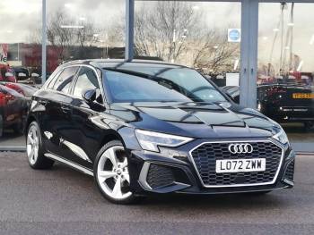 2022 (72) Audi A3 30 TFSI S Line 5dr S Tronic