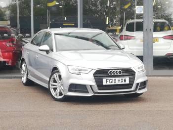 2018 (18) Audi A3 2.0 TDI S Line 4dr