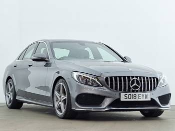 2018 (18) Mercedes-Benz C Class C220d AMG Line 4dr 9G-Tronic