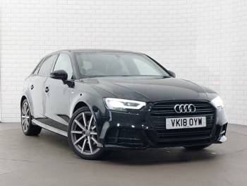 2018 (18) Audi A3 1.5 TFSI Black Edition 5dr