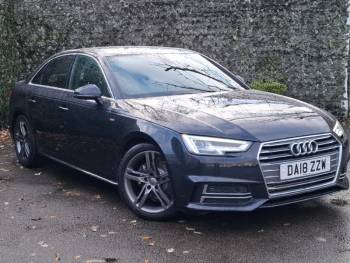 2018 (18) Audi A4 2.0T FSI S Line 4dr S Tronic [Leather/Alc]