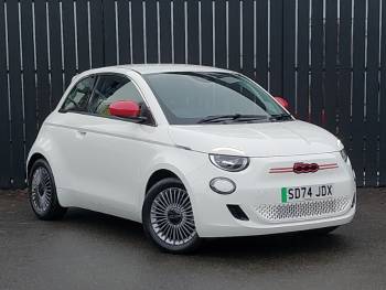 2024 (74) Fiat 500 87kW Red 42kWh 3dr Auto