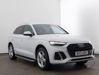 2021 (21) Audi Q5 40 TDI Quattro S Line 5dr S Tronic [C+S]