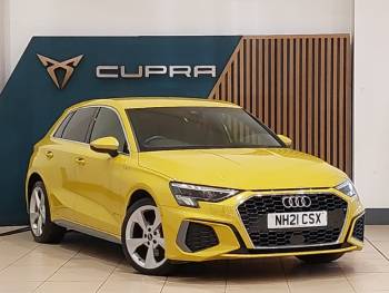 2021 (21) Audi A3 40 TFSI e S Line 5dr S Tronic[C+S] [17 inch Alloy]