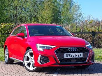 2023 (23) Audi A3 40 TFSI e S Line 5dr S Tronic