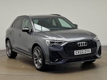2022 (22) Audi Q3 35 TFSI Black Edition 5dr S Tronic