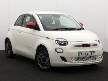2022 (22) Fiat 500 70kW Red 24kWh 3dr Auto