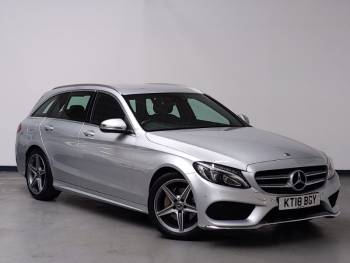 2018 (18) Mercedes-Benz C Class C220d AMG Line 5dr 9G-Tronic