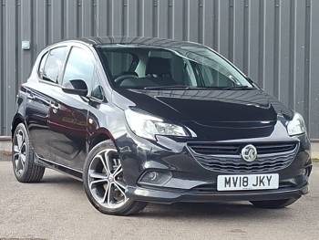 2018 (18) Vauxhall Corsa 1.4T [150] Black Edition 5dr