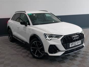 2022 (22) Audi Q3 35 TFSI Black Edition 5dr S Tronic [C+S Pack]