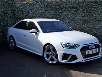 2022 (72) Audi A4 35 TFSI S Line 4dr S Tronic [Comfort+Sound]