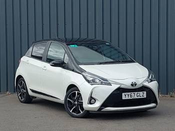 2017 (67) Toyota Yaris 1.5 VVT-i Blue Bi-tone 5dr