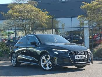 2021 (70/21) Audi A3 35 TFSI S Line 4dr [Comfort+Sound]