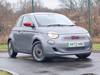 2022 (72) Fiat 500 87kW Red 42kWh 3dr Auto