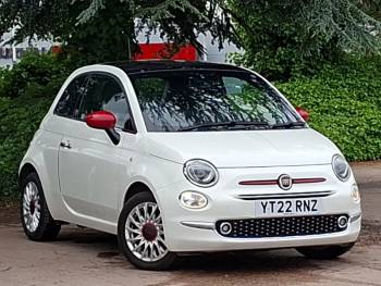 2022 (22) Fiat 500 1.0 Mild Hybrid Red 3dr