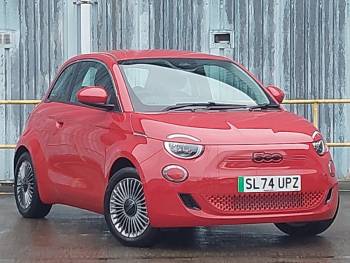 2024 (74) Fiat 500 87kW Red 42kWh 3dr Auto