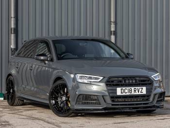 2018 (18) Audi S3 TFSI Quattro Black Edition 5dr S Tronic