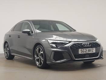 2021 (21) Audi A3 30 TFSI S Line 4dr S Tronic