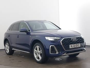 2021 (21) Audi Q5 40 TDI Quattro S Line 5dr S Tronic [C+S]