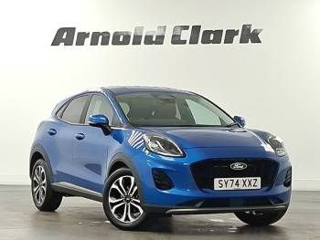 2024 (74) Ford Puma 1.0 EcoBoost Hybrid mHEV 155 Titanium DCT 5dr